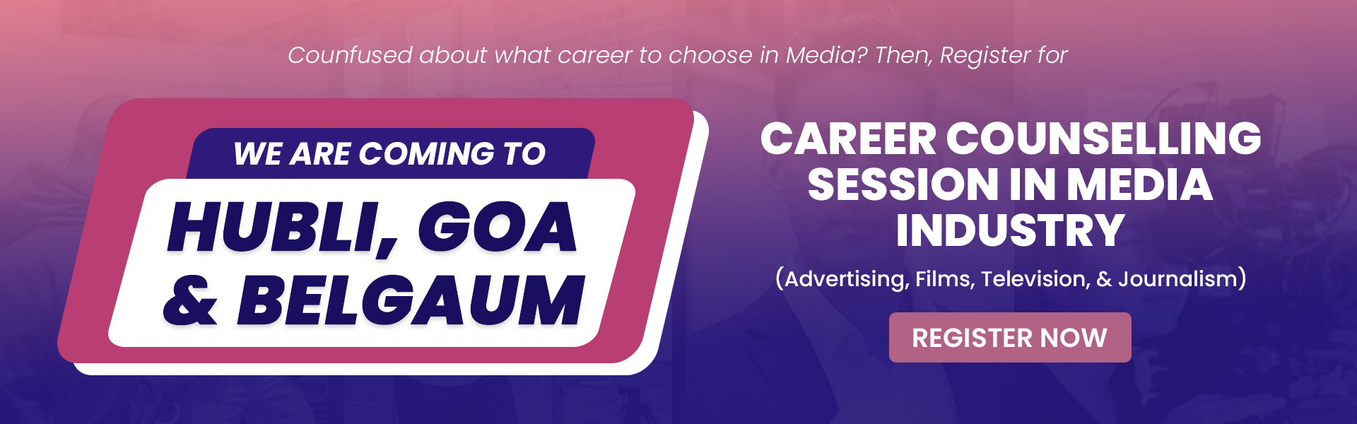 Career Counselling Session in Media Industry